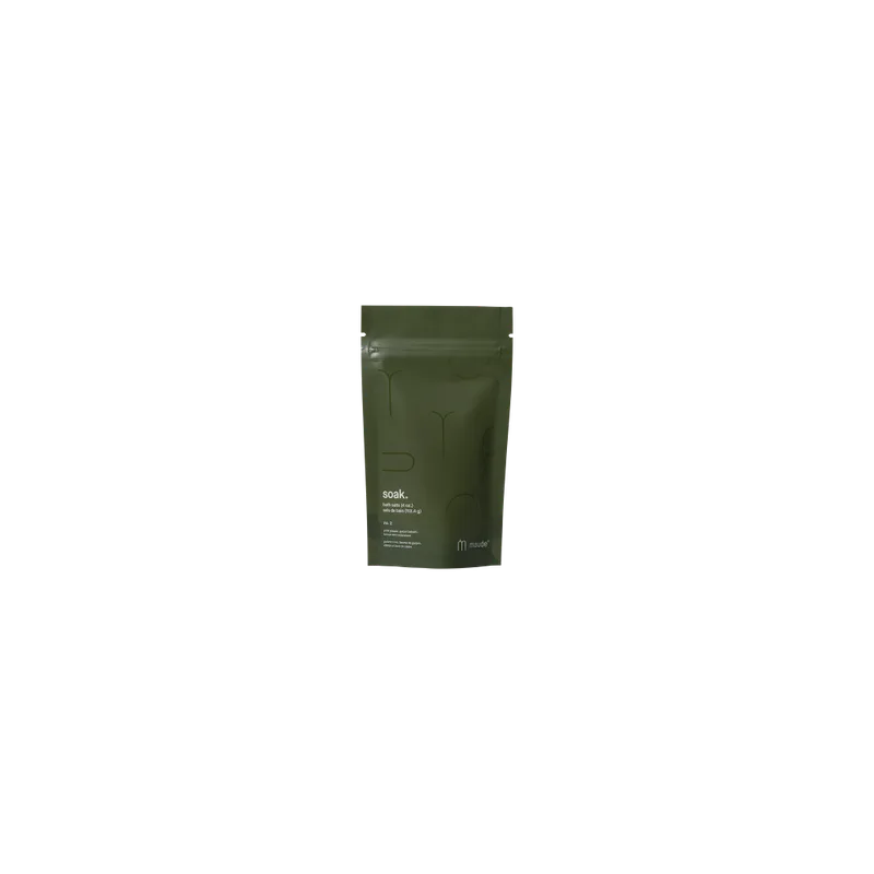 Maude Soak no.2 pink pepper & gurjun balsam Мінеральна сіль для ванни - аромат №2 рожевий перець та бальзам гурджун