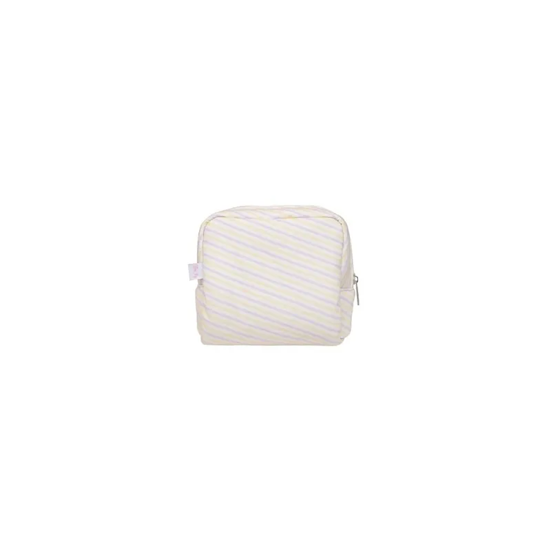 Emi Jay Linen Pouch in En Route Лляна косметичка "En Route"