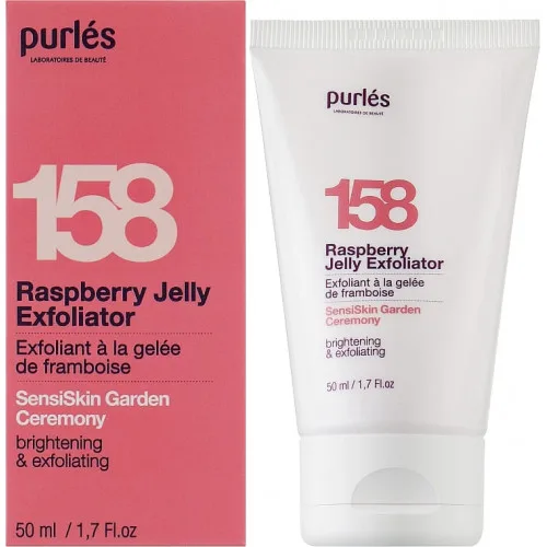 Малиновий ензимний ексфоліант - Purles 158 SensiSkin Garden Ceremony Raspberry Jelly Exfoliator 57g