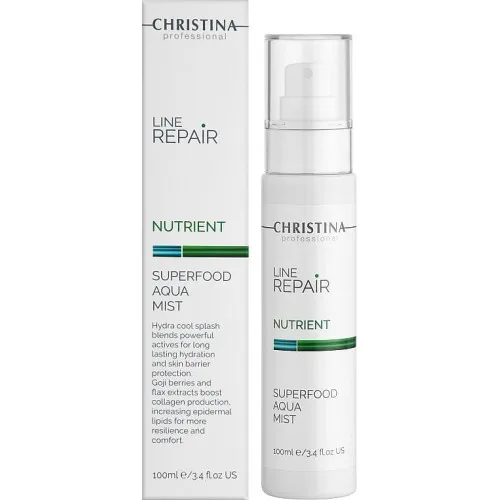 Освіжаючий спрей для обличчя із суперфудами - Christina Line Repair Nutrient Superfood Aqua Mist 30ml