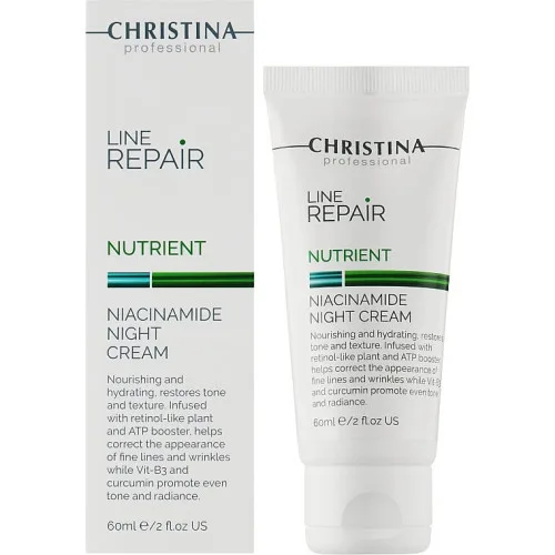 Нічний крем для обличчя з ніацинамідом - Christina Line Repair Nutrient Niacinamide Night Cream