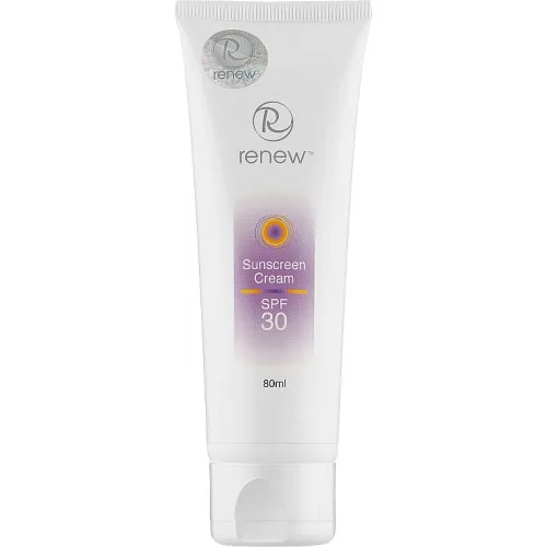 Сонцезахисний крем з захисним фактором SPF-30 Sunscreen Cream SPF-30 Renew, 80 мл