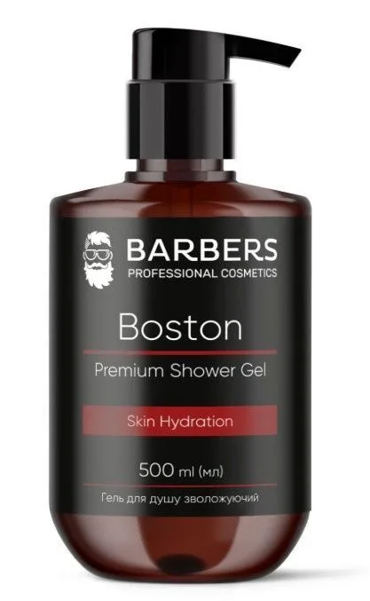 Barbers Гель для душу зволожуючий Boston