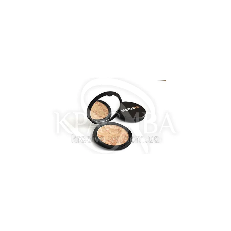 Vistudio Compact Face Powder Palladio Effect Light - Пудра компактна "Палладіо" з дзеркалом, 15 г