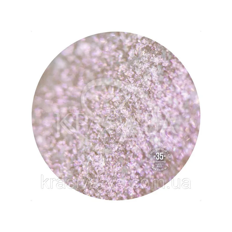 Sinart Пігмент Diamond Magic Red ( слюда велика )