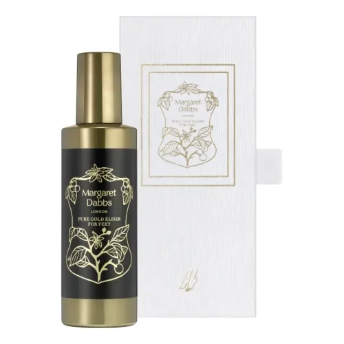 Еліксир для ніг MARGARET DABBS LONDON PURE Gold Elixir For Feet — обʼєм 200 мл