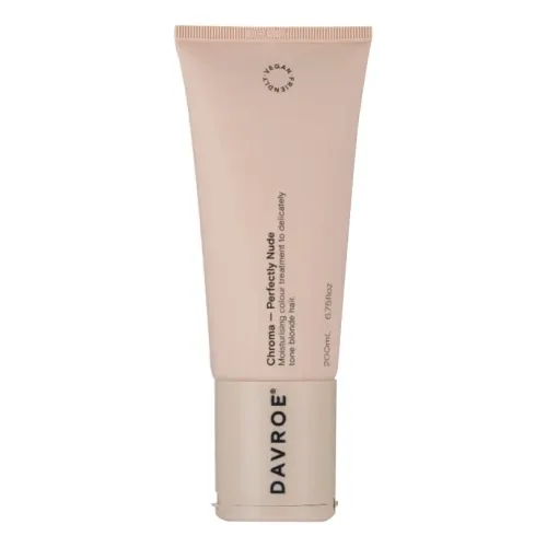 Тонуючий бальзам для волосся DAVROE Chroma Perfectly Nude — обʼєм 200 мл