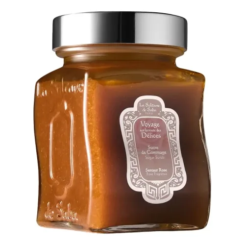 Цукровий скраб для тіла Троянда LA SULTANE DE SABA Sugar Scrub Rose — обʼєм 300 мл