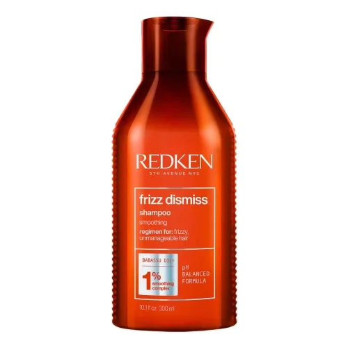 Шампунь проти пухнастості волосся REDKEN Frizz Dismiss Shampoo — обʼєм 300 мл