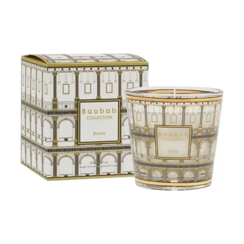 Ароматична свічка з ароматом пачулі, бобів тонка та коріандру BAOBAB COLLECTION My First Baobab Roma — вага 190 г