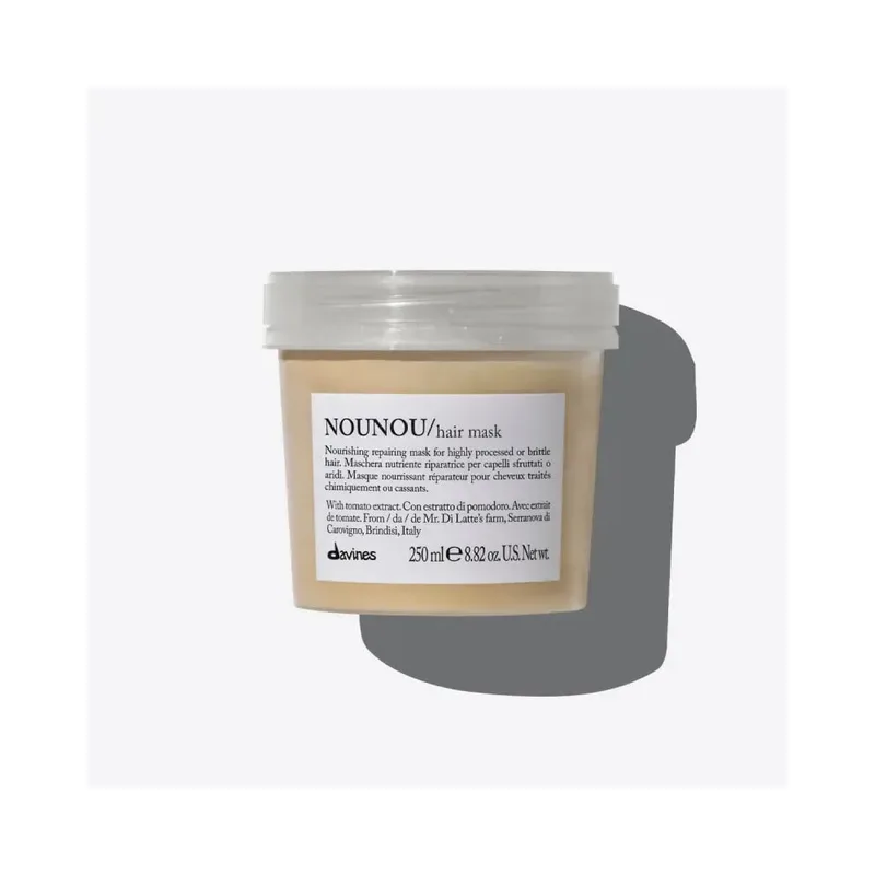 Davines NOUNOU Hair Mask Маска для відновлення та глибокого живлення пошкодженого та ламкого волосся 250 мл