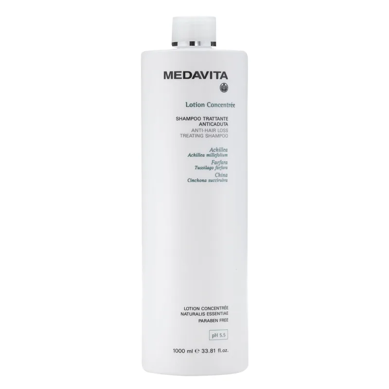 Medavita Lotion Concentree Shampoo Trattante Anticaduta Укрепляющий шампунь против выпадения волос 1000 мл