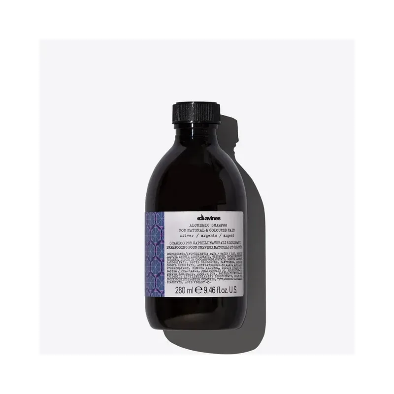 Davines ALCHEMIC Shampoo Шампунь з прямими пігментами для підсилення кольору волосся срiбний 280 мл
