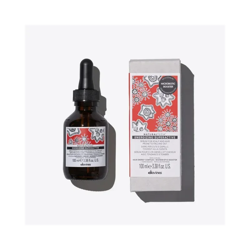 Davines ENERGIZING superactive Енергетична концентрована сироватка для боротьби з випадінням волосся, зумовленого гормональним фактором 100 мл