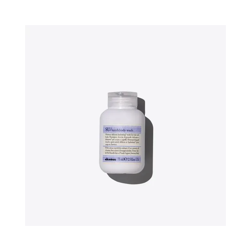 Davines SU Hair & Body Wash шампунь для волосся та тіла 75 мл