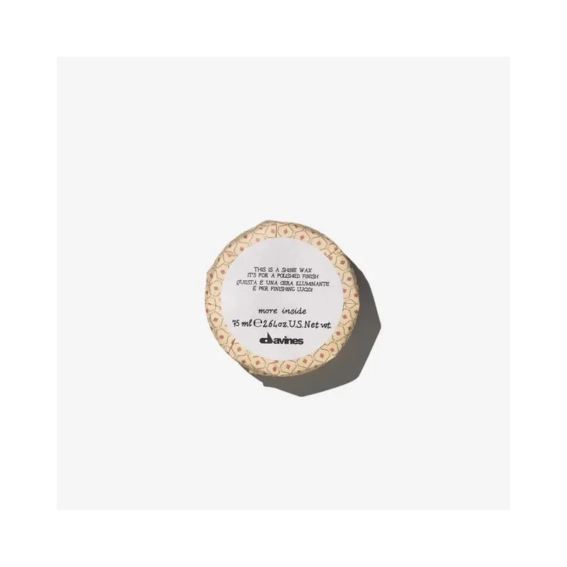 Davines SHINE Wax Віск середньої фіксації для глянцевих образів з ефектом сяяння 75 мл