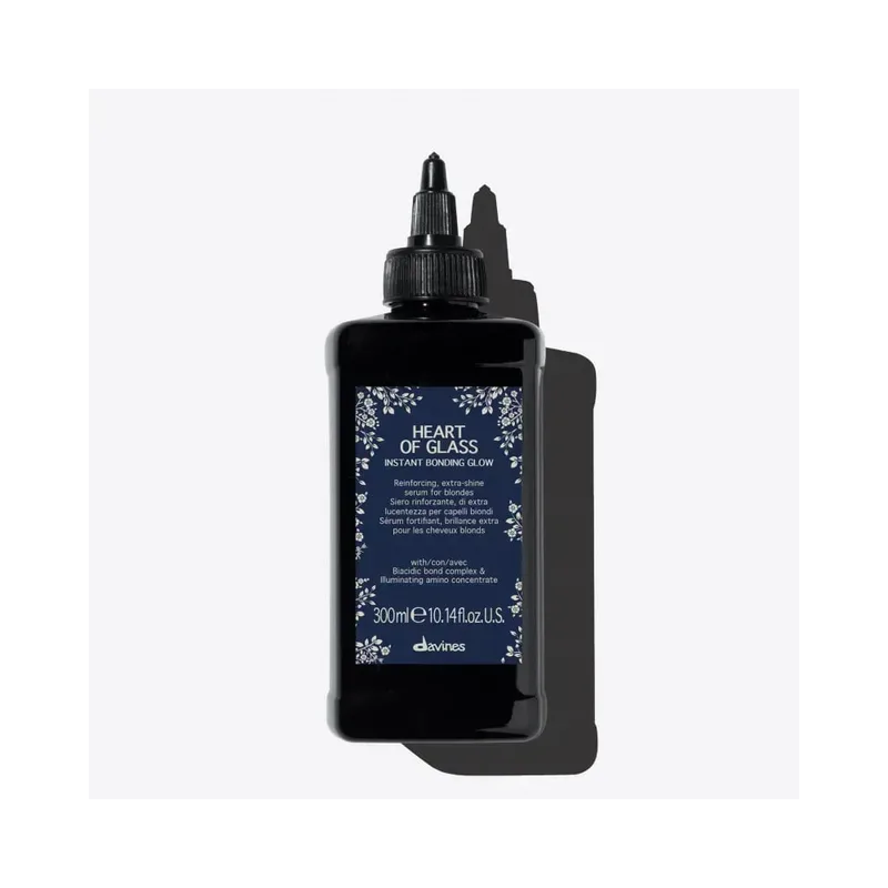 Davines INSTANT bonding glow Зміцнювальна сироватка для екстраблиску блонду 300 мл