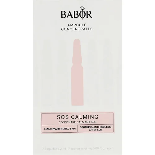 Ампули для обличчя "Заспокійливі" - Babor Ampoule Concentrates SOS Calming