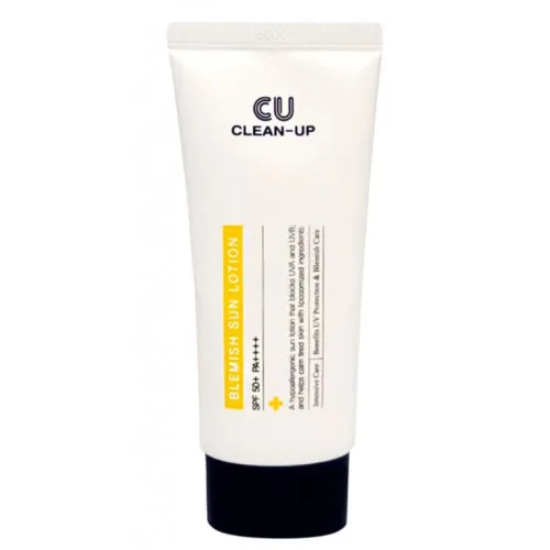 Cонцезахисний лосьйон Cuskin Clean-up Blemish Sun Lotion SPF 50+ PA++++ 60 мл