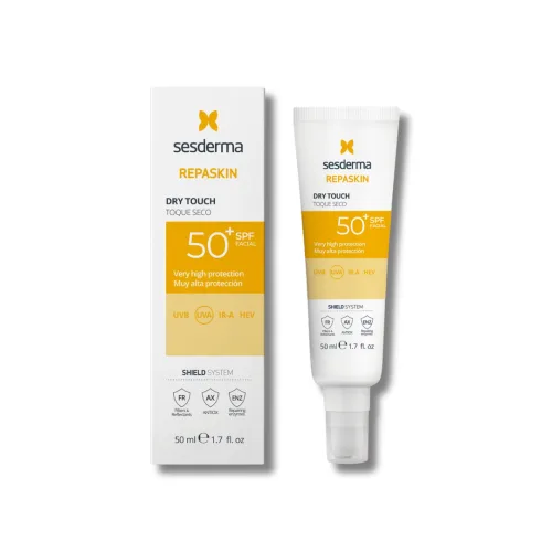 Сонцезахисний крем - SesDerma Repaskin Dry Touch SPF 50 10ml