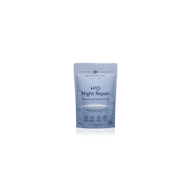 Активні капсули для нічного відновлення і зволоження шкіри Rejuvenated Collagen H3O Night Repair
