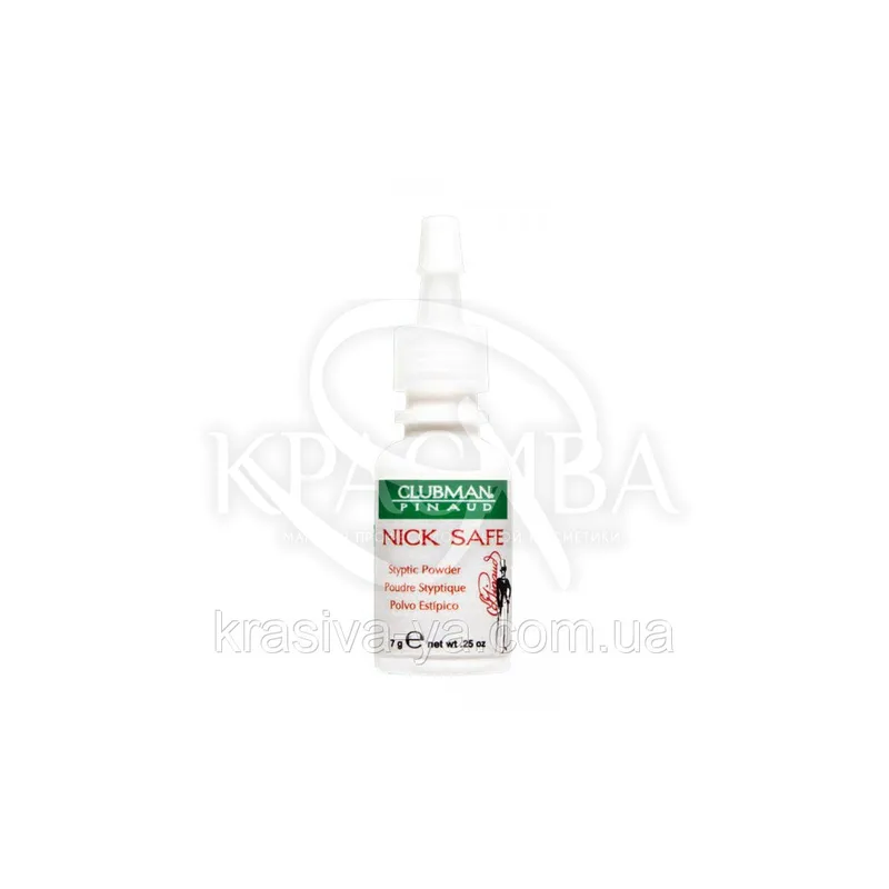 Кровоспинний порошок з аплікатором Clubman Nick Safe Styptic Powder, 7 г