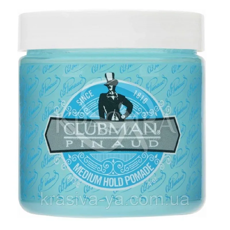 Помада для волосся середньої фіксації Clubman Medium Hold Pomade