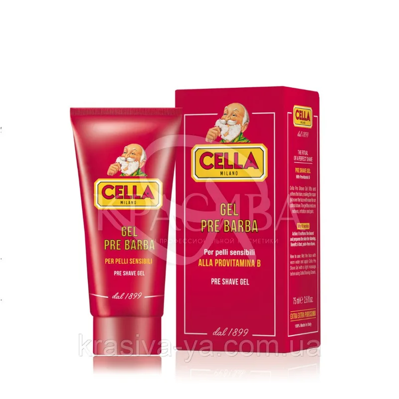 Гель до гоління Cella Pre-Shave Gel 75ml