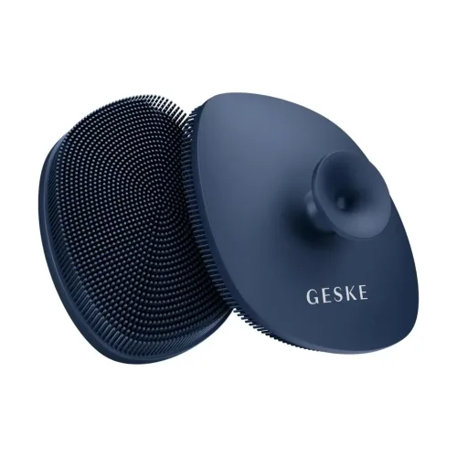 Щітка для обличчя 4 в 1 з тримачем GESKE Facial Brush 4 in 1 — відтінок Midnight Midnight