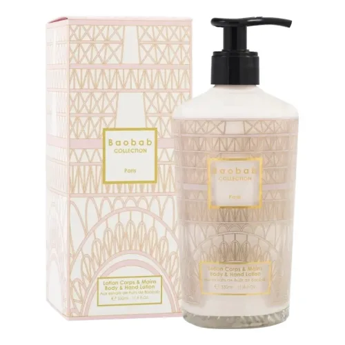 Лосьйон для рук та тіла з ароматом липи та мімози BAOBAB COLLECTION Body & Hand Lotion Paris — обʼєм 350 мл