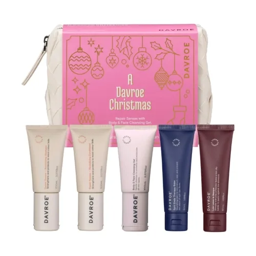 Різдвяний набір для відновлення волосся у тревел-форматі DAVROE Repair Senses Travel Pack