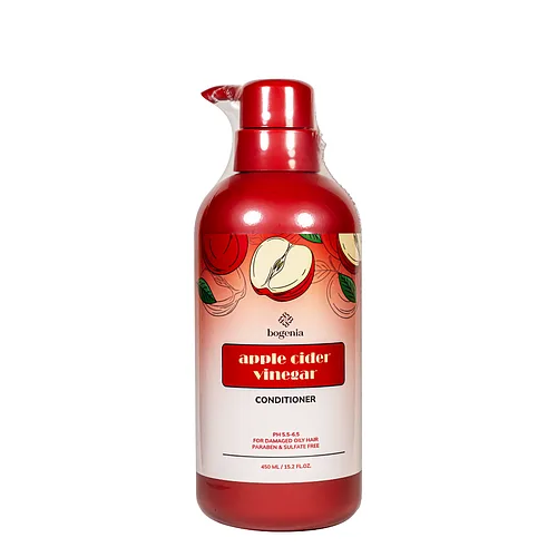 Кондиціонер для жирного волосся безсульфатний Bogenia Apple Cider Vinegar 450 мл