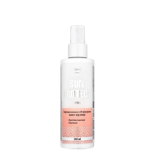 Спрей для волосся Top Beauty Захист від сонця з UV фільтрами термозахисний двофазний 200 мл