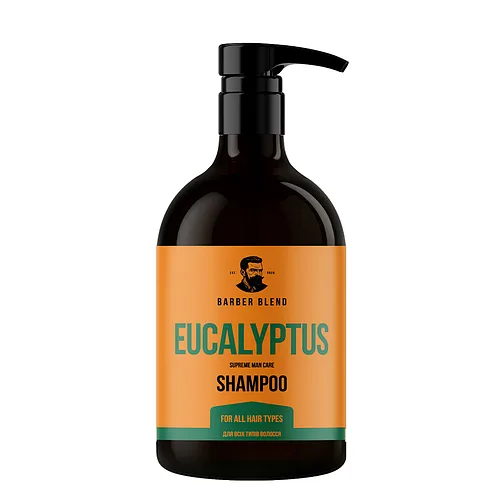 Шампунь для чоловіків Barber Blend Eucalyptus для всіх типів волосся, 500 мл