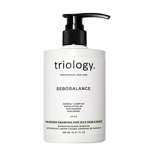 Шампунь для жирного волосся балансуючий Triology Sebobalance 500 мл
