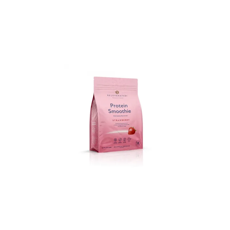 Rejuvenated Protein Smoothie Strawberry - Протеїн Смузі зі смаком полуниці, 14 порцій