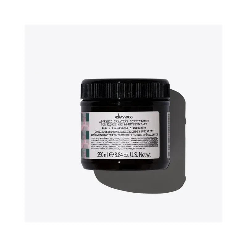 Davines ALCHEMIC Creative Кондиціонер з прямими пігментами для підсилення кольору волосся морська хвиля 250 мл