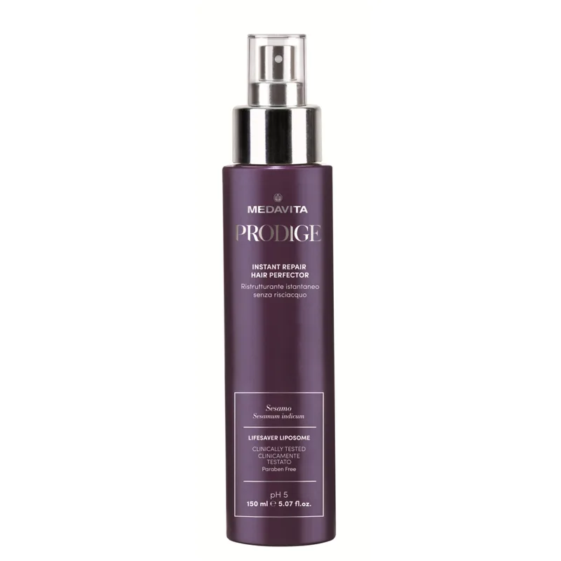 Medavita Prodige Instant Repair Hair Perfector Флюїд для бездоганної миттєвої реконструкції волосся для професійного використання 150 мл