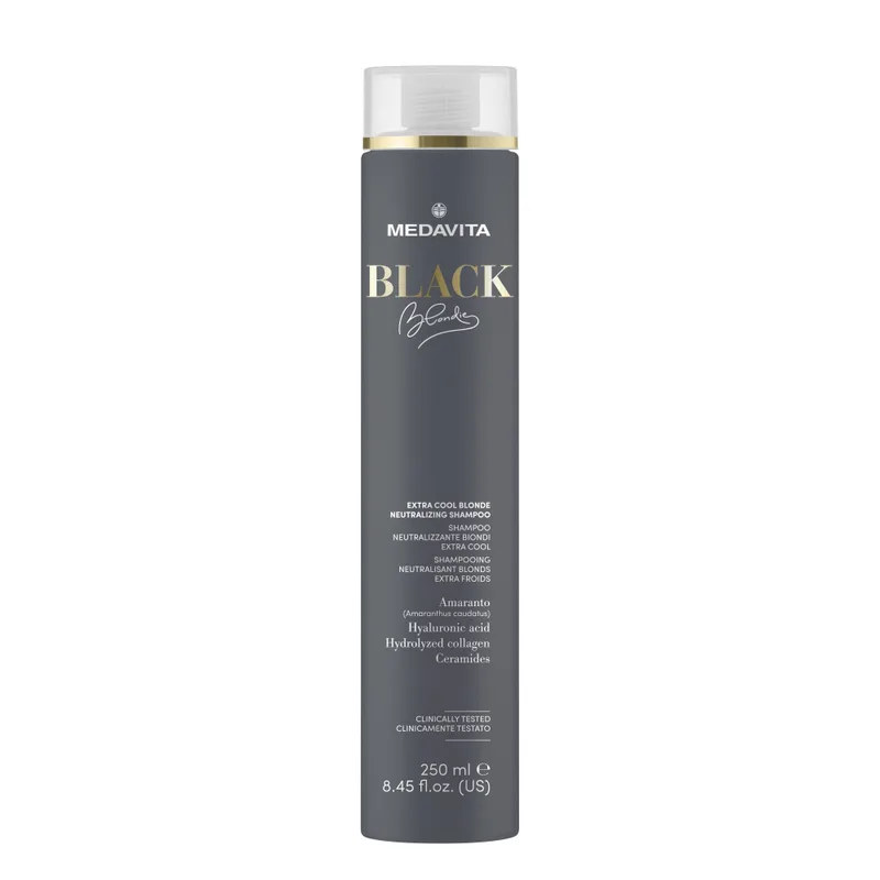 Medavita Black Blondie Extra Cool Blonde Neutralizing Shampoo Ультрахолодний нейтралізувальний шампунь для волосся