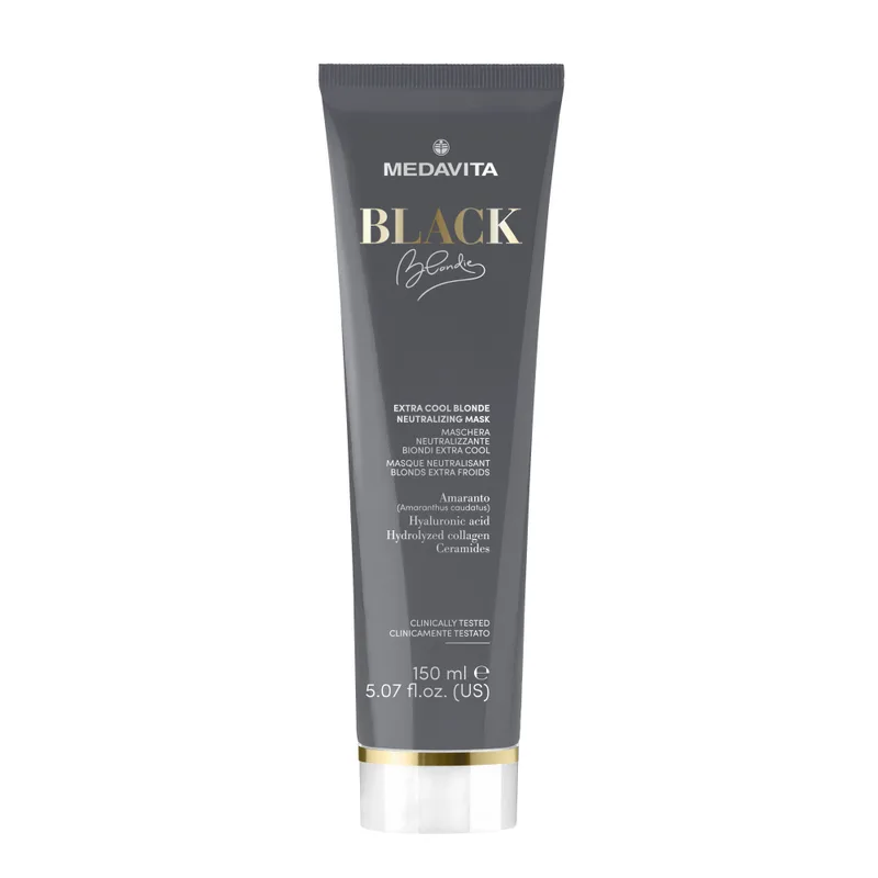 Medavita Black Blondie Extra Cool Blonde Neutralizing Mask Ультрахолодна нейтралізувальна маска для волосся