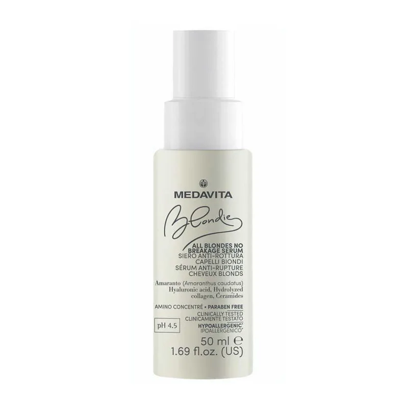 Medavita Blondie All Blondes No Breakage Serum Зміцнювальна сироватка проти ламкості для типів білявого волосся