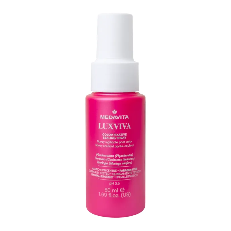 Medavita Luxviva Color Fixative Sealing Spray Постколор спрей для герметизації кутикули та захисту від вологи для фарбованого волосся