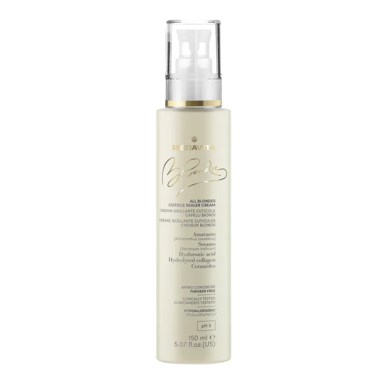 Medavita Blondie All Blondes Cuticle Sealer Cream Крем для герметизації та ущільнення кутикули волосся 150 мл