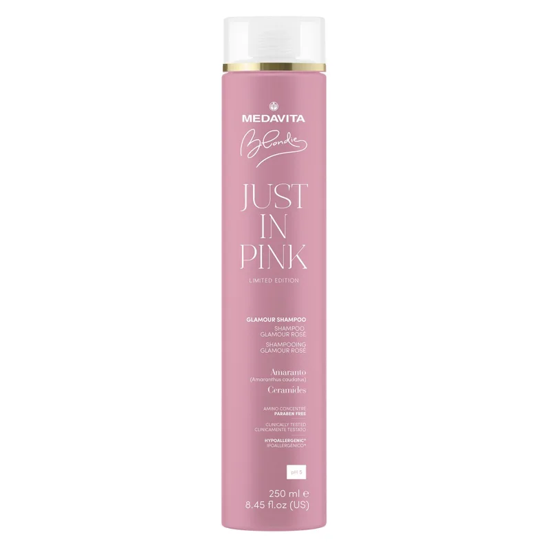 Medavita Blondie Тонувальний рожевий шампунь Just In Pink 250 мл