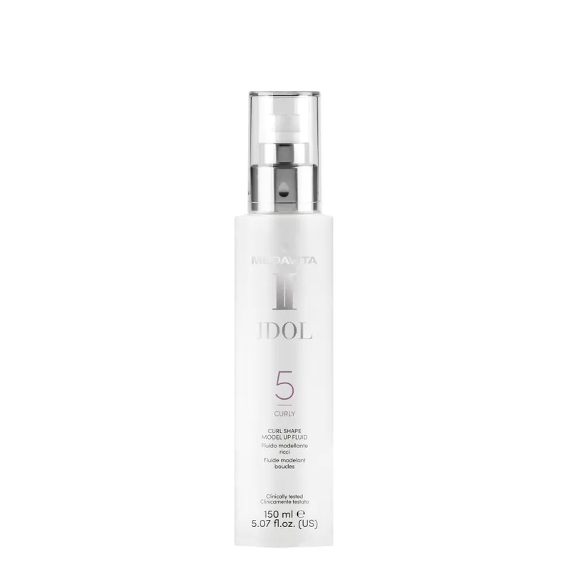 Medavita Idol Curly Model Up Fluid Моделюючий флюїд сильної фіксації для укладання локонів волосся CURL SHAPE 150 мл