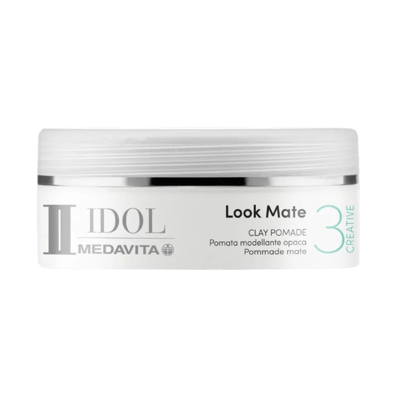 Medavita Idol Clay Pomade Матова глина середньої фіксації для укладання волосся Look Mate 100 мл