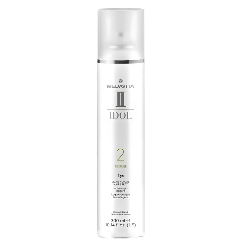 Medavita Idol No Gas Hair Spray Спрей для волосся легкої фіксації без газу Ego Light 300 мл