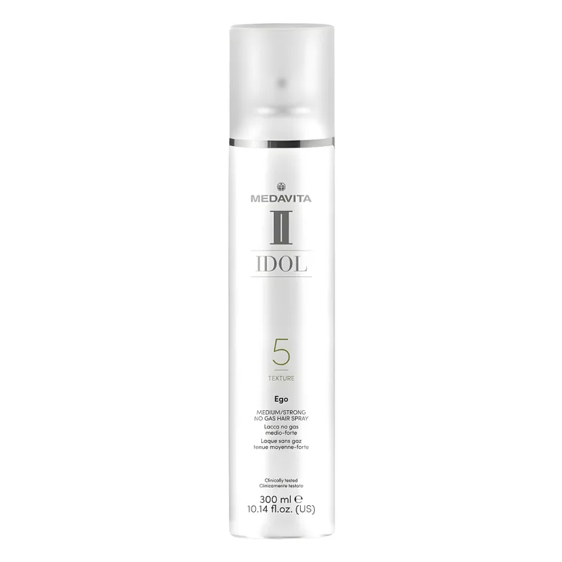 Medavita Idol Ego Medium-Strong No Gas Hair Spray Спрей для волосся середньо-сильної фіксації без газу Ego 300 мл