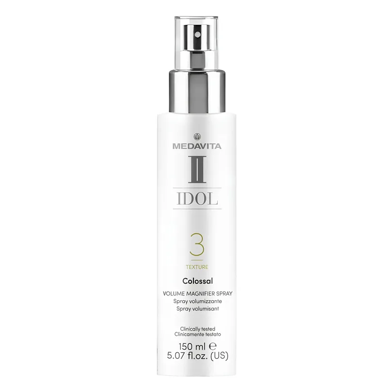 Medavita Idol Volume Magnifier Spray Спрей для прикореневого об'єму волосся середньої фіксації Colossal 150 мл