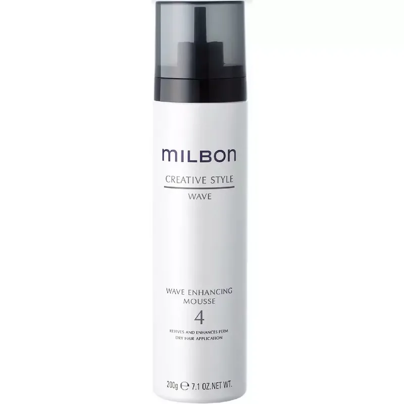 Milbon Professional Wave Enhancing Mousse 4 Мус для кучерявого волосся 200 мл